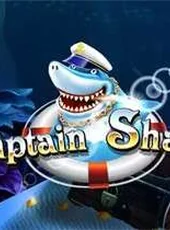 Slot cover art: cartoon shark captain theme